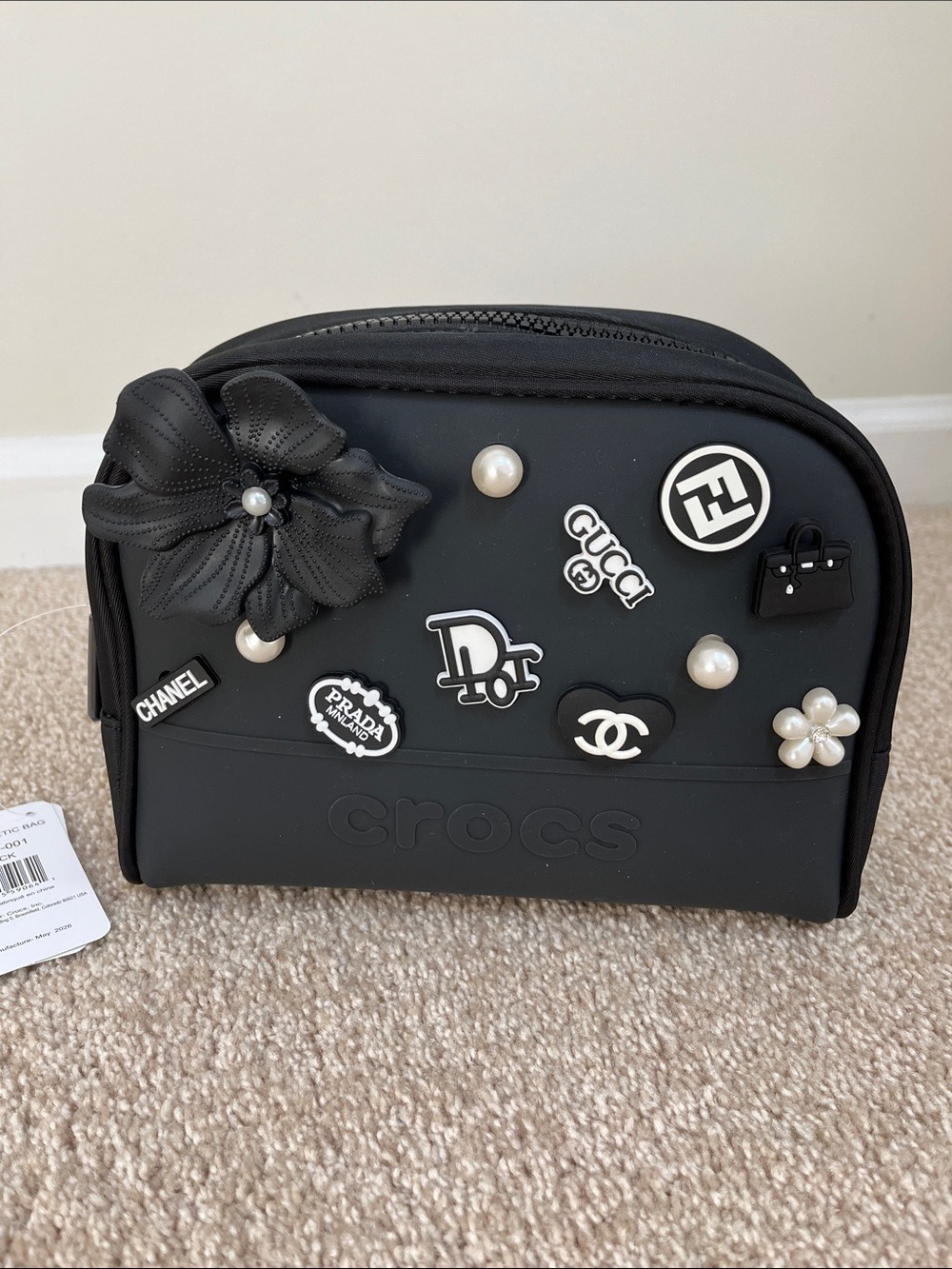 CROCS cosmetic bag